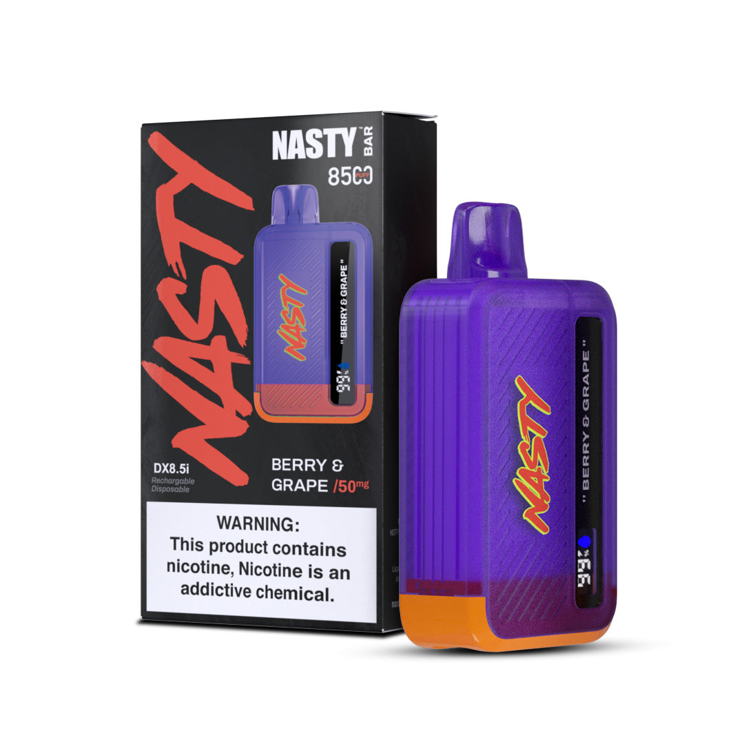 NASTY 8500 Puffs - Berry Grape - 5%