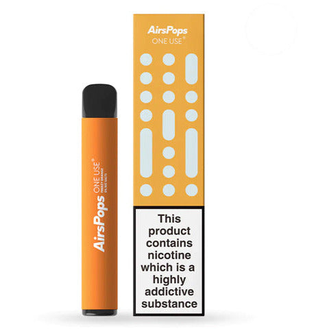 AirsPops 900 Puffs - Freezy Orange - 3.6%