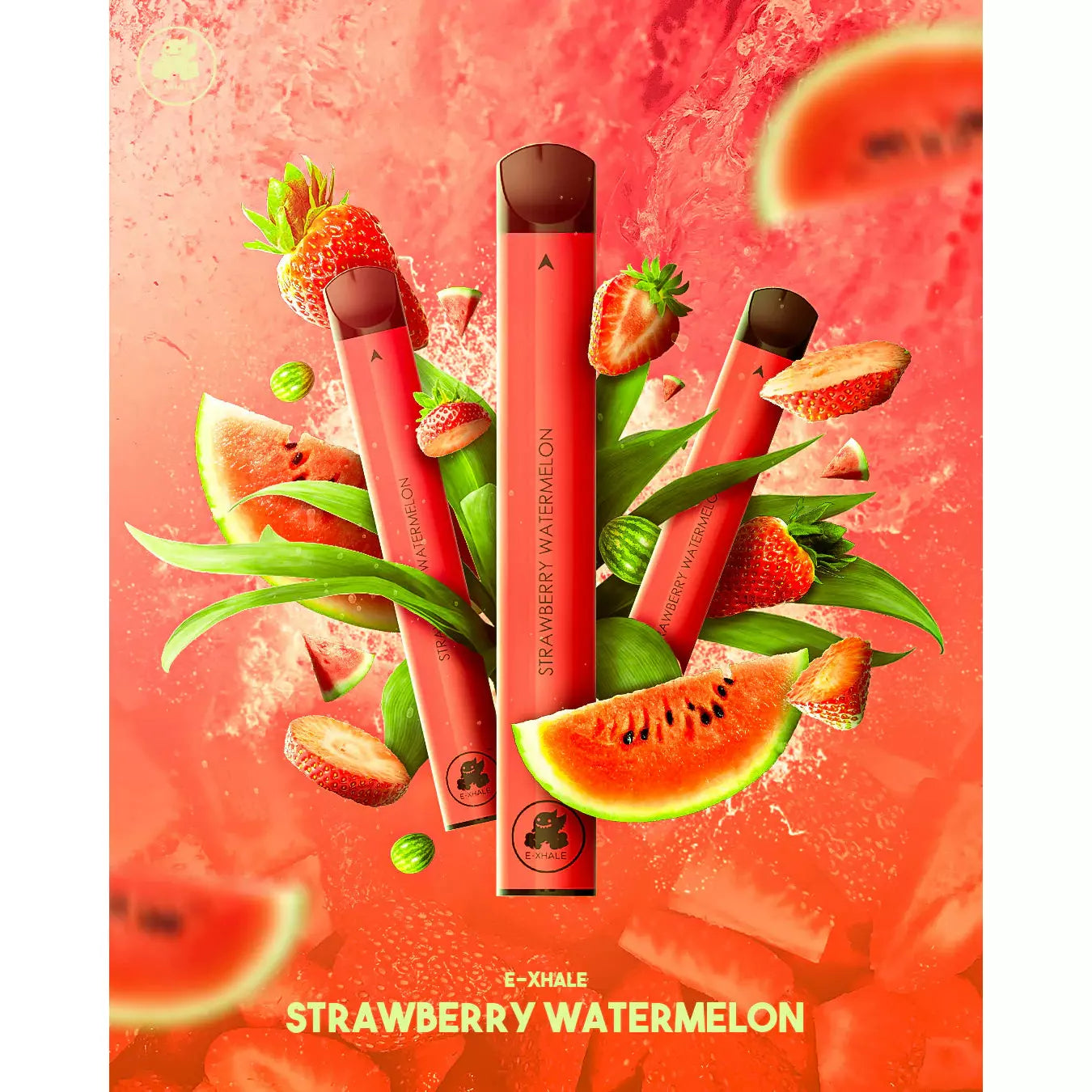 E-Xhale 900 Puffs - Strawberry Watermelon - 5%