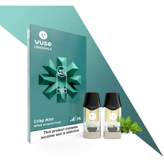 Vuse Pods - Crisp Mint - 3%