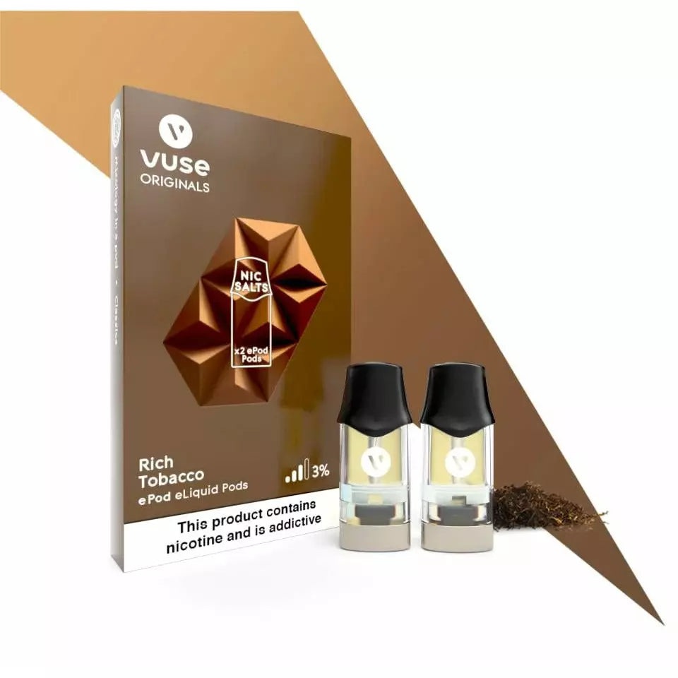 Vuse Pods - Rich Tobacco - 3%