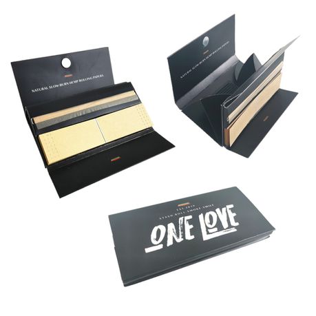 One Love - Natural slow burning hemp rolling papers