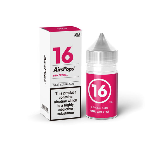 AirsPops - 30ml E-Liquid - Pink Crystal - 4%